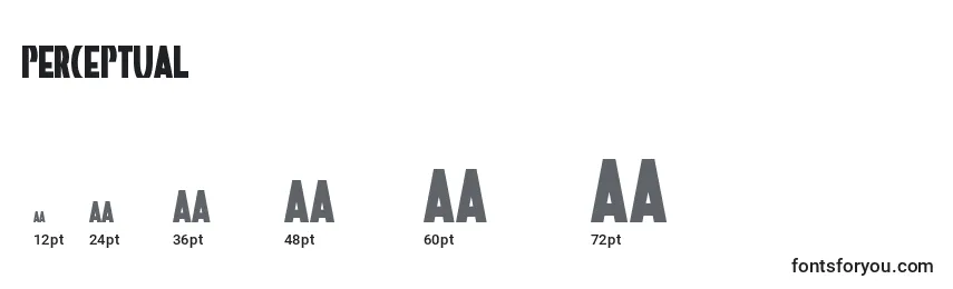 Perceptual Font Sizes