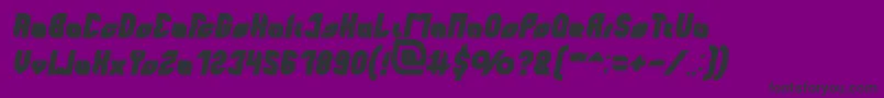 fuente perfect Bold Italic – Fuentes Negras Sobre Fondo Morado