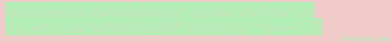More about perfect Hollow Inverse Font perfect Hollow Inverse Font – Green Fonts on Pink Background