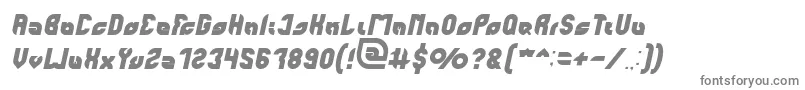 フォントperfect Italic – 灰色のフォント