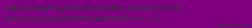 perfectly scratchy Font – Black Fonts on Purple Background