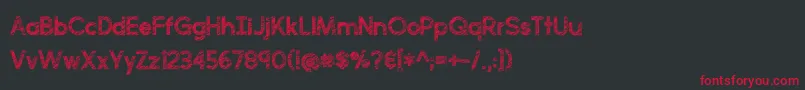 Подробнее о шрифте perfectly scratchy Шрифт perfectly scratchy – красные шрифты на чёрном фоне