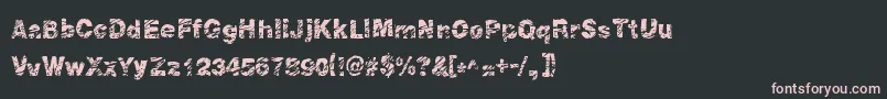 More about Peroxide Font Peroxide Font – Pink Fonts on Black Background