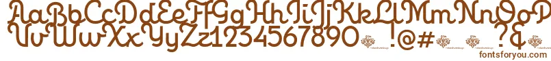 PersonalitypeDemoRegular Regular Font – Brown Fonts