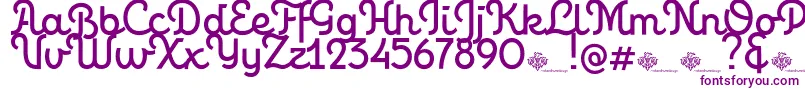 PersonalitypeDemoRegular Regular Font – Purple Fonts