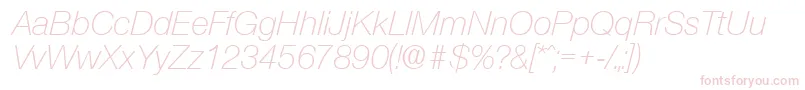 OlnovaLightita Font – Pink Fonts