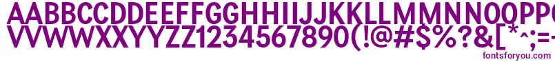 PetiteFrance Regular Font – Purple Fonts on White Background