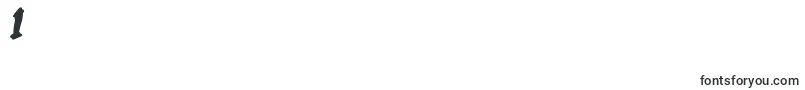 PEUNA BRUSH Font – Fonts for Digit 1