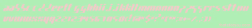 pggene   Font – Pink Fonts on Green Background