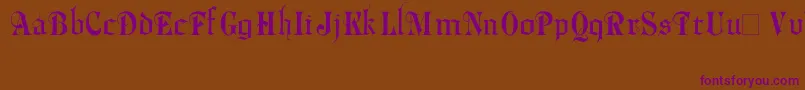 More about Phalyn Font Phalyn Font – Purple Fonts on Brown Background