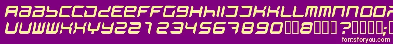 PHANI    Font – Yellow Fonts on Purple Background