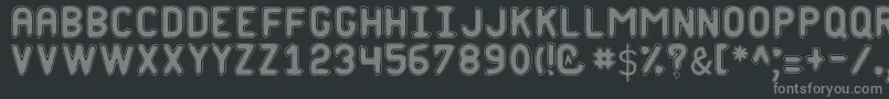 Подробнее о шрифте Phantom st Шрифт Phantom st – серые шрифты на чёрном фоне