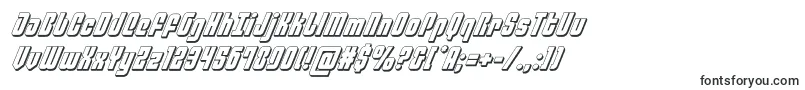 Шрифт philadelphia3dital – тяжелые шрифты