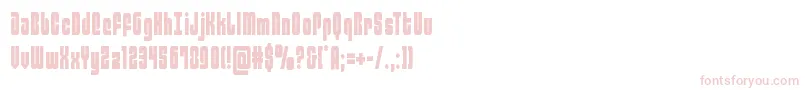 philadelphiacond Font – Pink Fonts on White Background