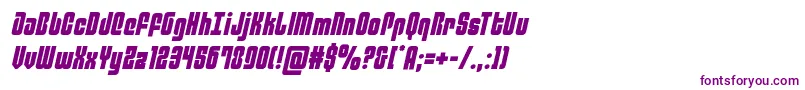 philadelphiasemital Font – Purple Fonts on White Background