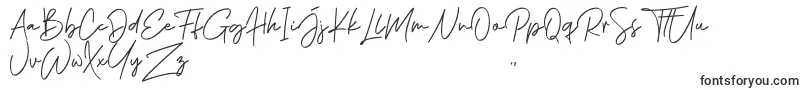 Phillips Muler Signature-Schriftart – Handschriftliche Schriften