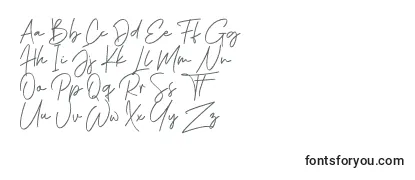 Phillips Muler Signature-fontti