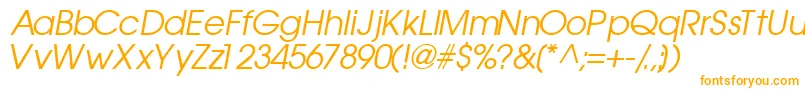 TrendexsskItalic Font – Orange Fonts