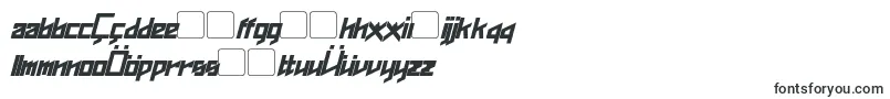Шрифт Phoenixians Bold Italic – азербайджанские шрифты