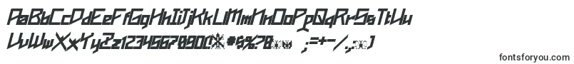 フォントPhoenixians Bold Italic – 丸いフォント