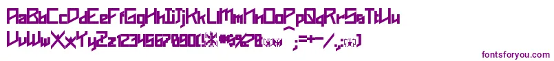 Police Phoenixians Bold – polices violettes