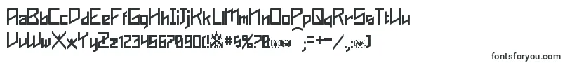 Шрифт Phoenixians – очень узкие шрифты