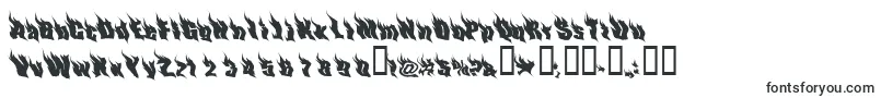 Шрифт PhoenixTwo – странные шрифты
