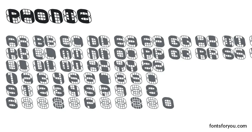 PHONIE   (136807)-fontti – aakkoset, numerot, erikoismerkit