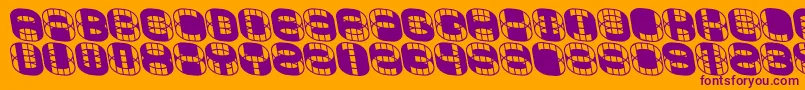En savoir plus sur la police PHONIE   Police PHONIE   – polices violettes sur fond orange