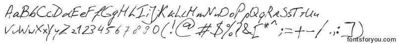 Czcionka PhontPhreaks Handwriting – czcionki dla Google Chrome
