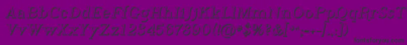 Phosh    Font – Black Fonts on Purple Background
