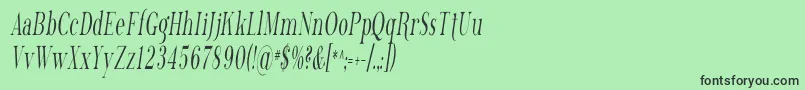 Phosph13 Font – Black Fonts on Green Background