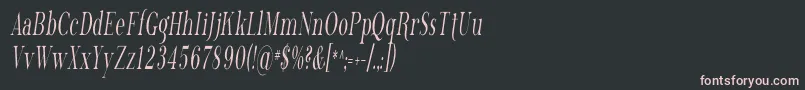 Phosph13 Font – Pink Fonts on Black Background