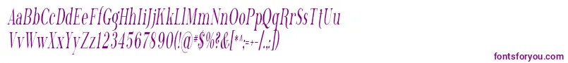 Phosph13 Font – Purple Fonts on White Background