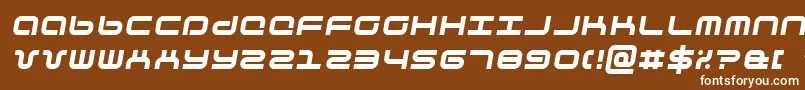 phuturai Font – White Fonts on Brown Background