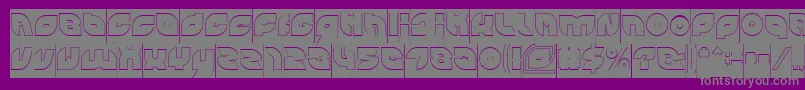 Saiba mais sobre a fonte PICAAE Hollow Inverse Fonte PICAAE Hollow Inverse – fontes cinzas em um fundo violeta