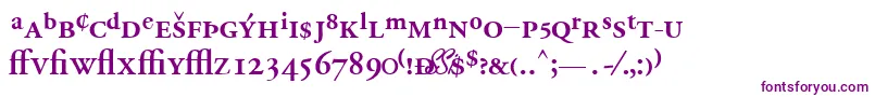 GaramondprosskBold Font – Purple Fonts