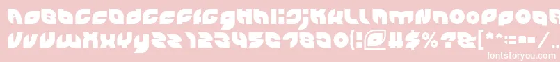 PICAAE Light Font – White Fonts on Pink Background