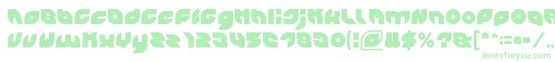 PICAAE Font – Green Fonts on White Background