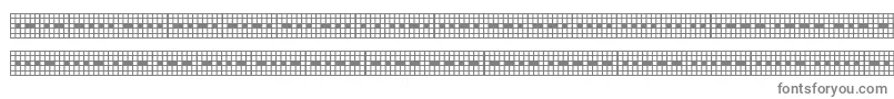 フォントPICMOR   – 灰色のフォント