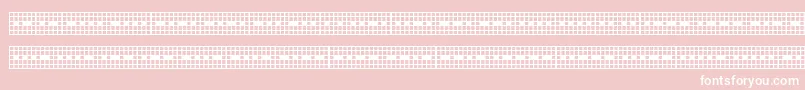 Шрифт PICMOR   – белые шрифты на розовом фоне