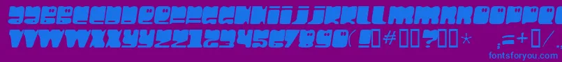 Más sobre la fuente HelloLarry fuente HelloLarry – Fuentes Azules Sobre Fondo Morado