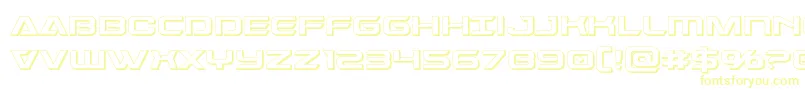 Dameron3D Font – Yellow Fonts