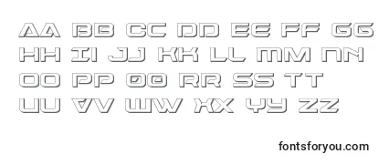 Dameron3D Font