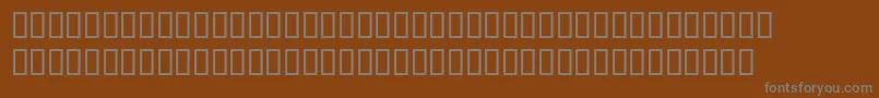 Шрифт PerpetuaExpertBoldItalic – серые шрифты на коричневом фоне