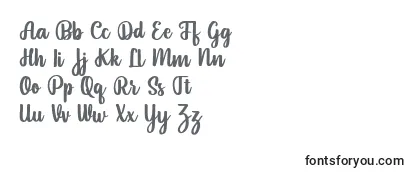 Pintgram Regular-fontti