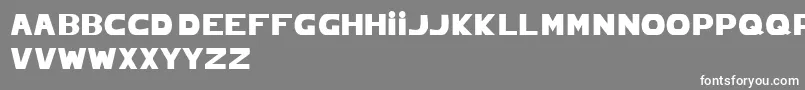 Шрифт pirelli – белые шрифты на сером фоне