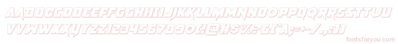 pistoleer3dital Font – Pink Fonts