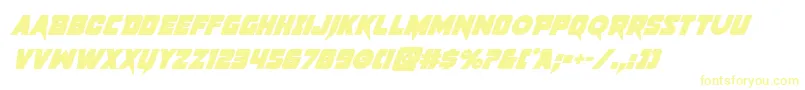 pistoleerboldsuperital Font – Yellow Fonts