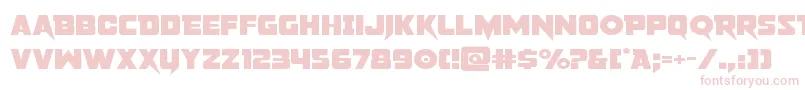 pistoleerexpand Font – Pink Fonts on White Background